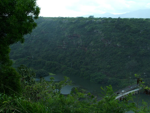 Waimea Valley from above